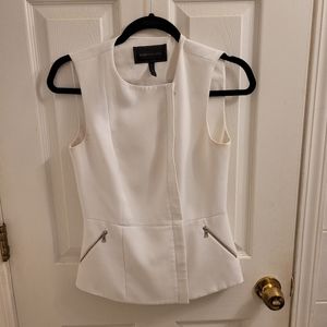 BCBG White business  top